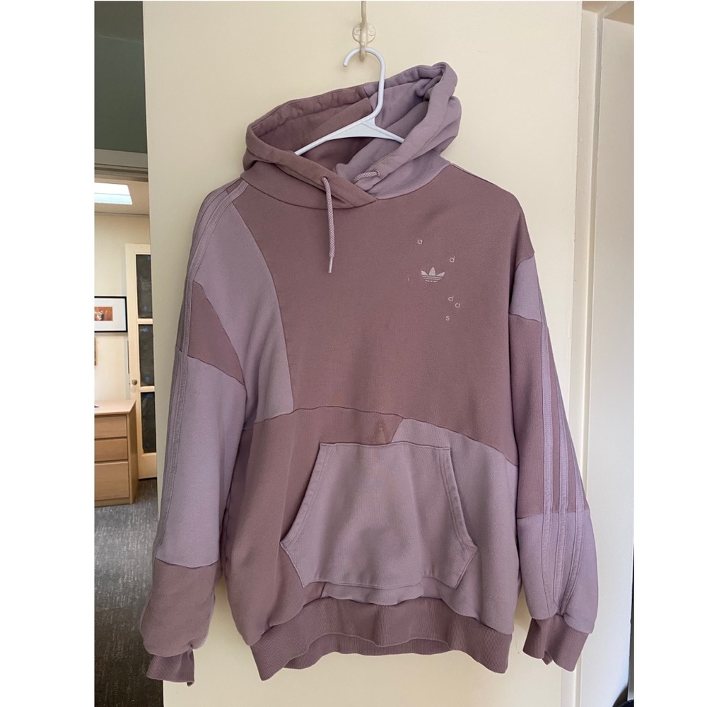 Adidas Daniëlle Cathari dconstructed purple hoodie